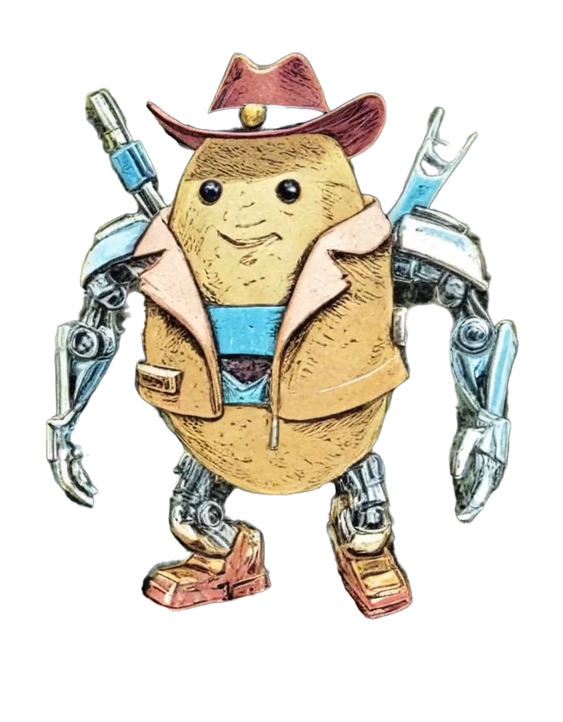 Meet the Cyborg Cowboy Potato: A Spud with a Twist