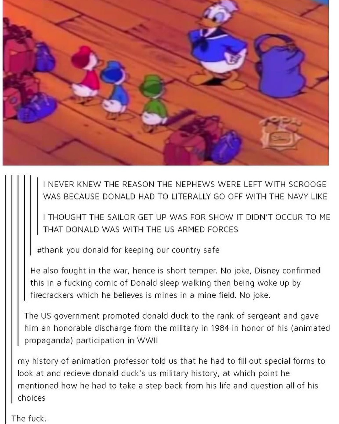 The Unexpected Military Legacy of Donald Duck