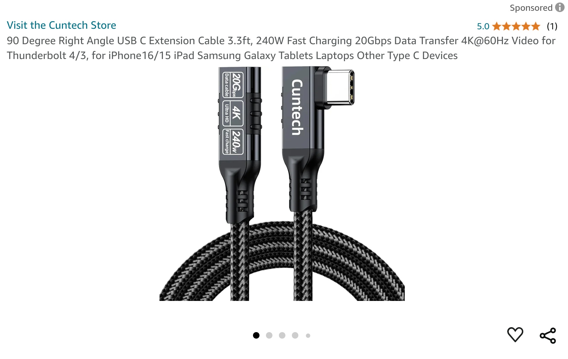Almost Bought This Cable Just for Its Hilarious Name - Gotta Love Those Awful Chinese Brands!