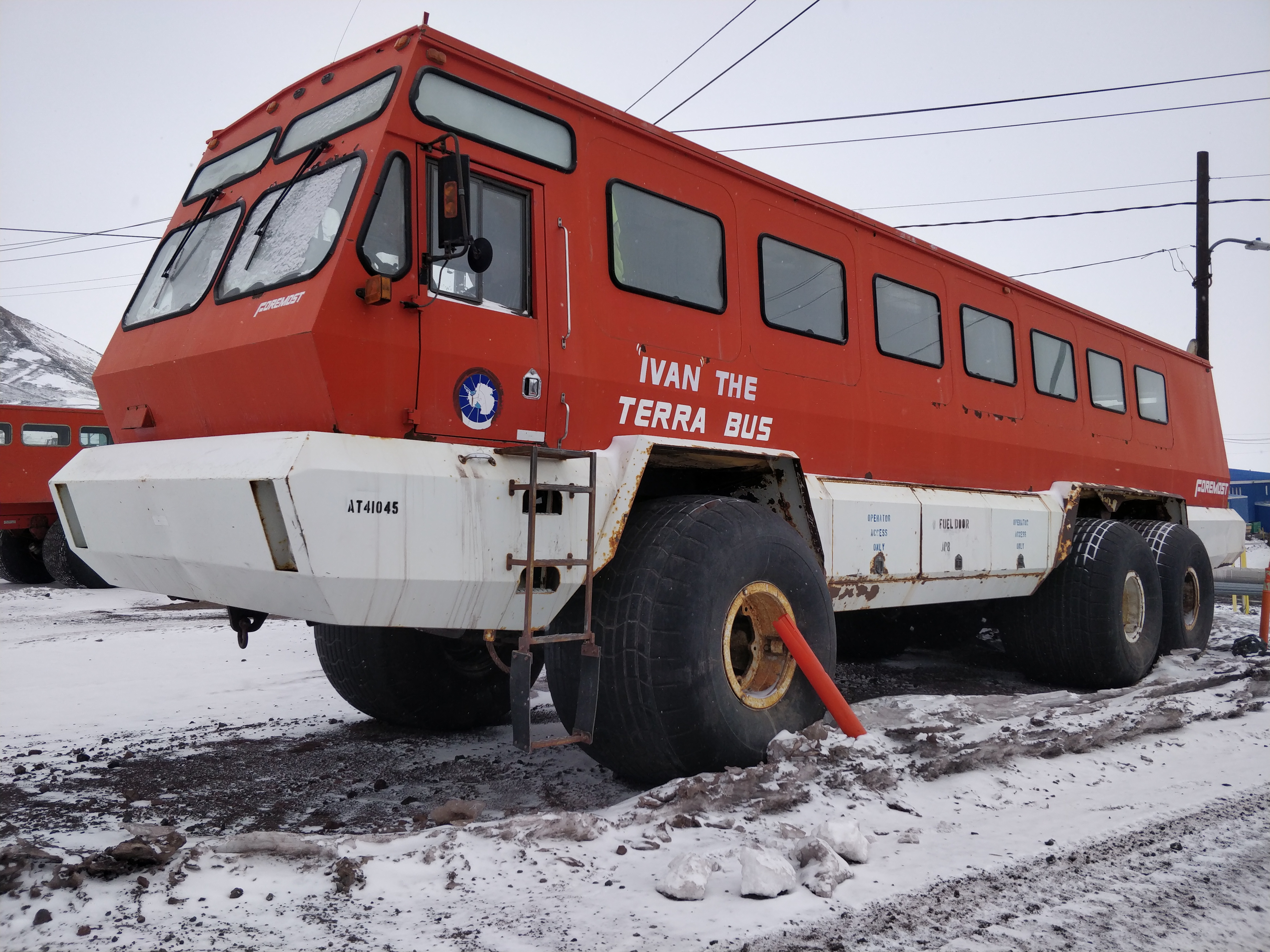 Check Out This Impressive Lineup of Antarctic Cars for the Meet