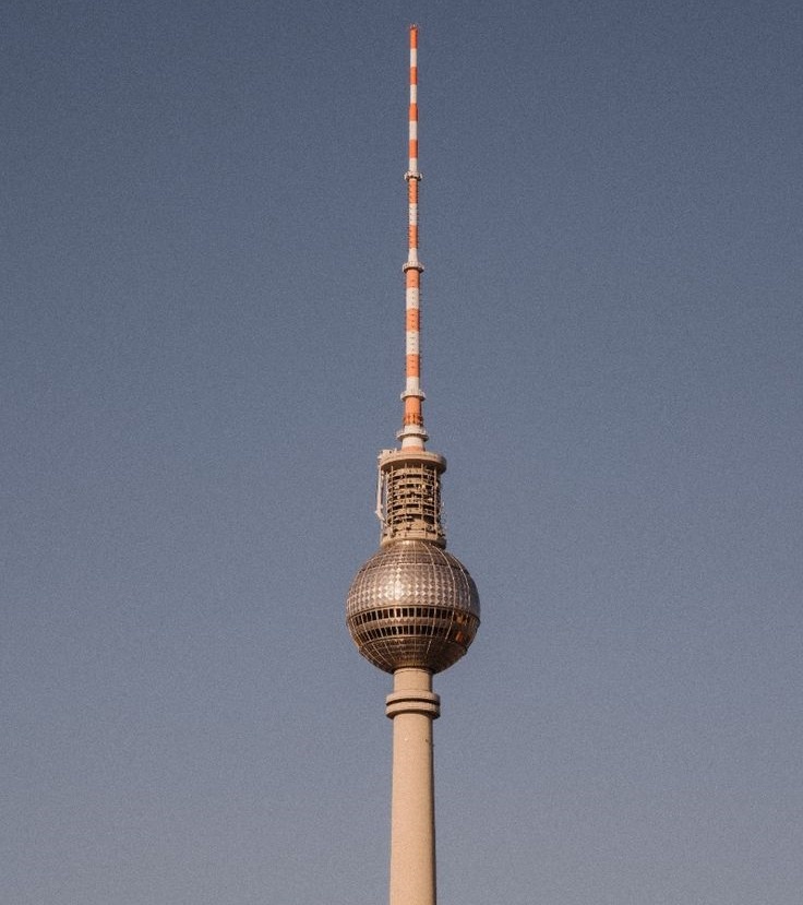 Iconic View of the Berlin TV Tower