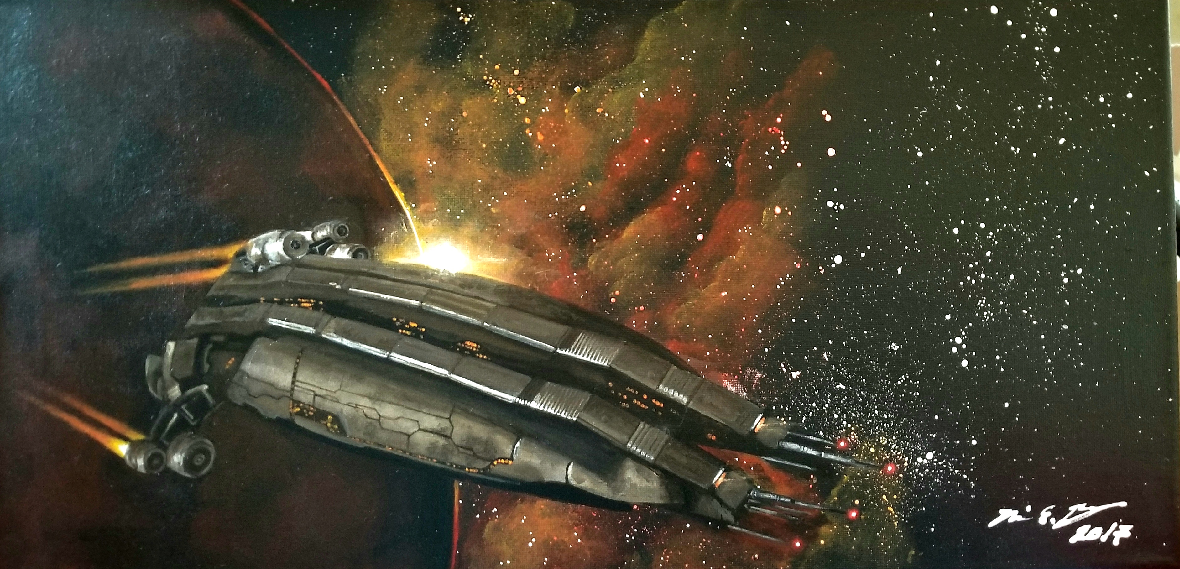 Sharing My Sci-Fi Art for a Chance at a Fun Imgur Trophy