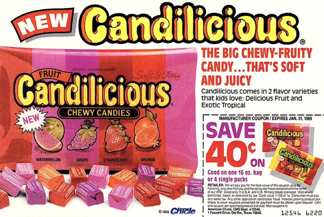 Introducing Candilicious Chewy Candies: A Sweet Treat Since 1988
