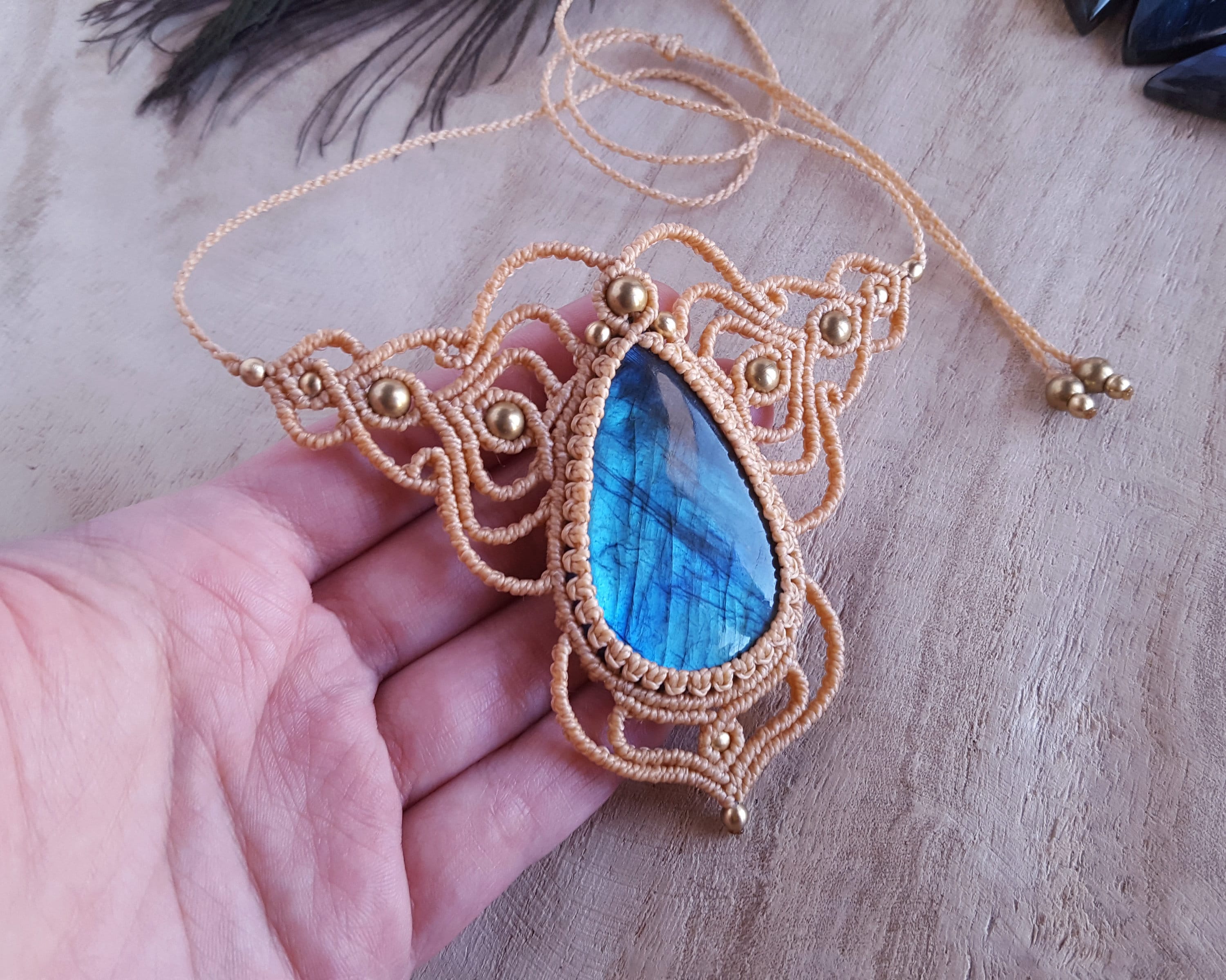 Check Out This Elven Necklace I Crafted!