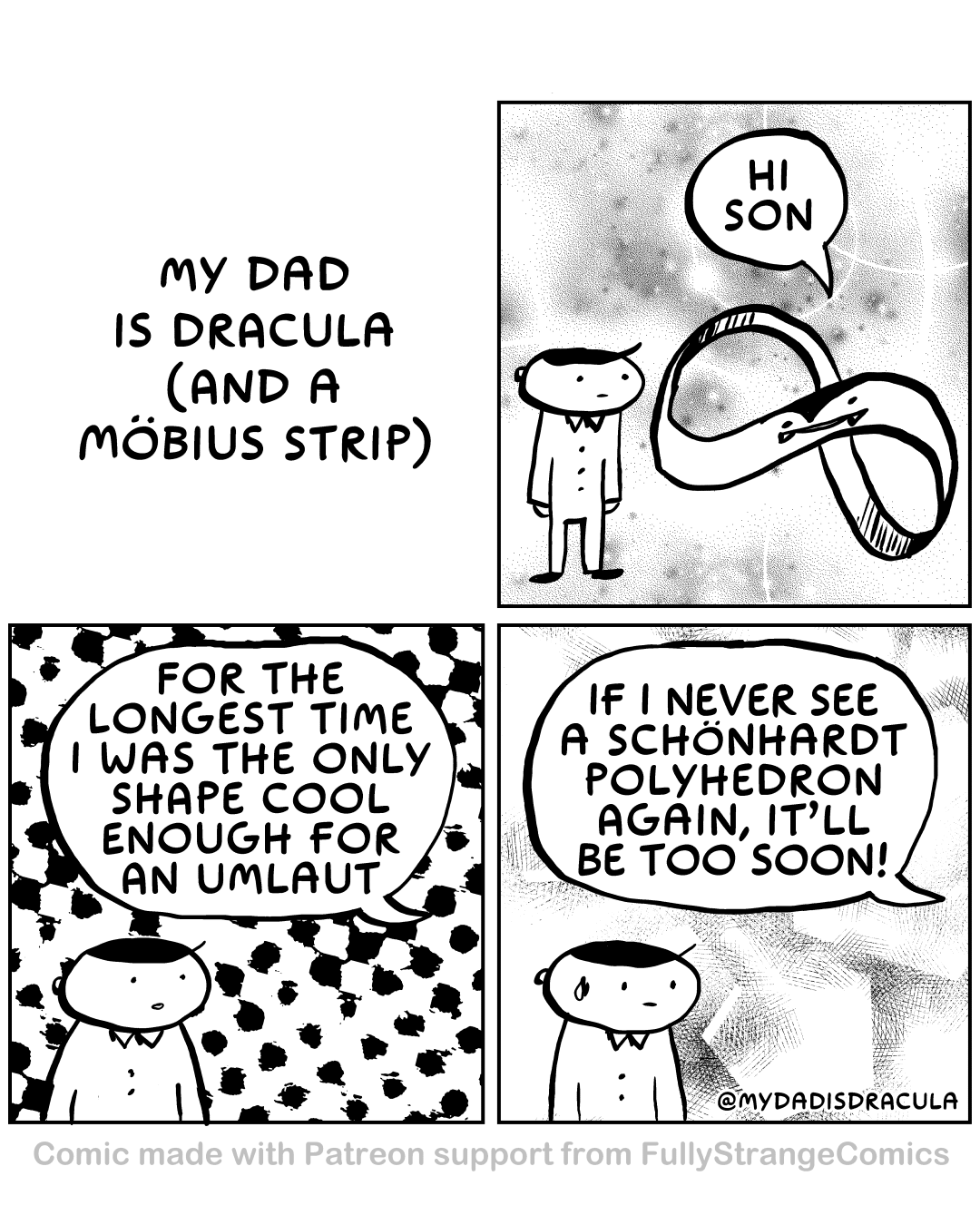 My Dad: The Real-Life Dracula and a Moebius Strip Enthusiast