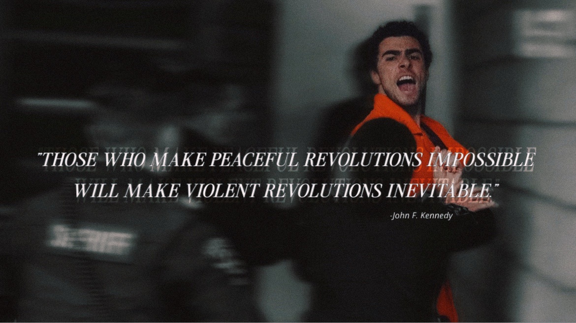 When Peaceful Revolutions Are Blocked, Violence Becomes Inevitable.