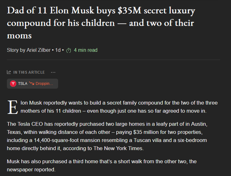 Leon Husk just bought a compound for his sister-wives and kids!