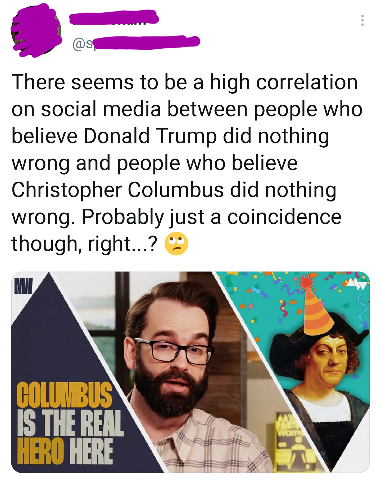 Just a mere coincidence? Or is it?