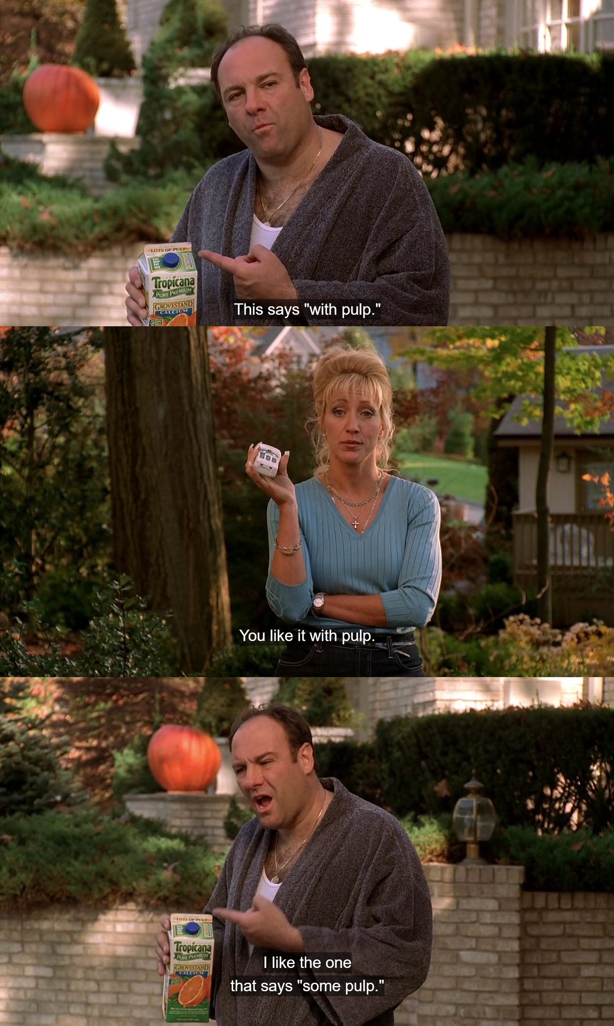Tony facing his most trivial first world dilemma