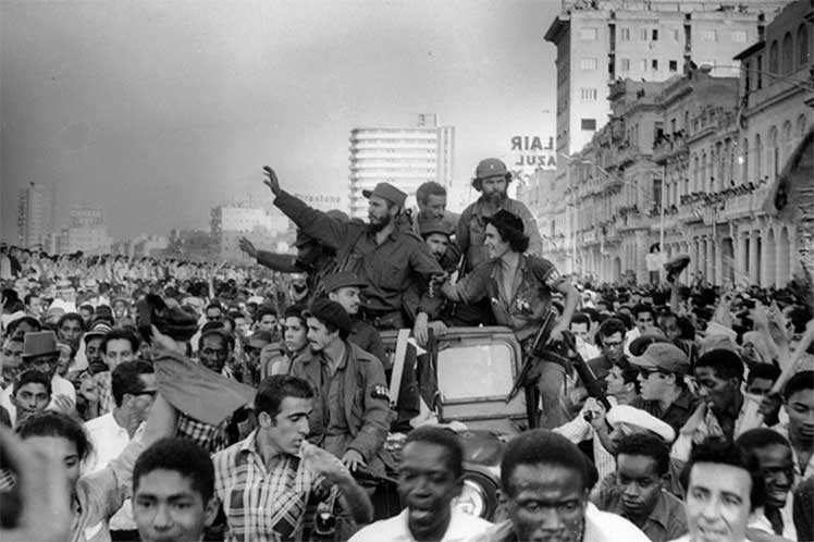 Fidel Castro's Historic Arrival in Havana, January 8, 1959