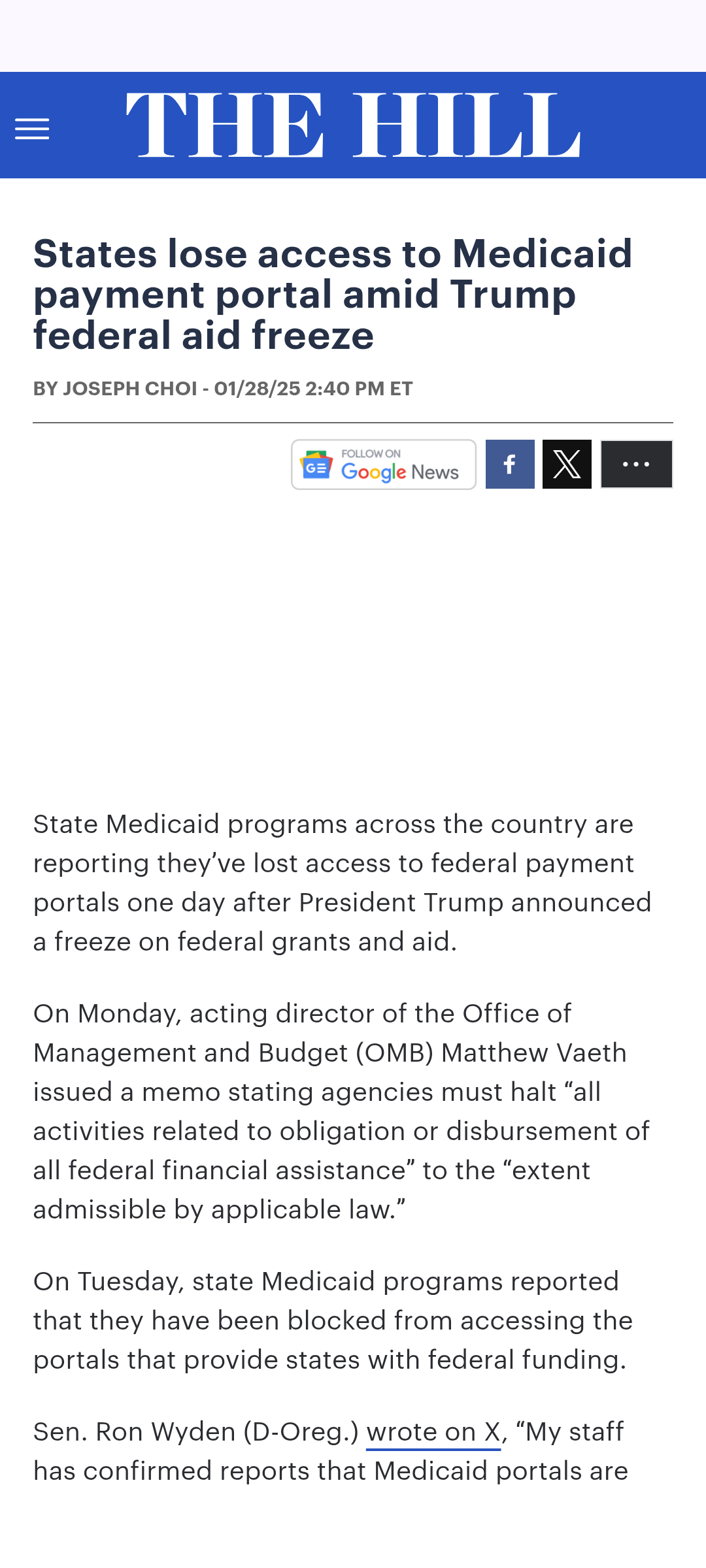 States are losing access to the Medicaid payment portal—what's next?