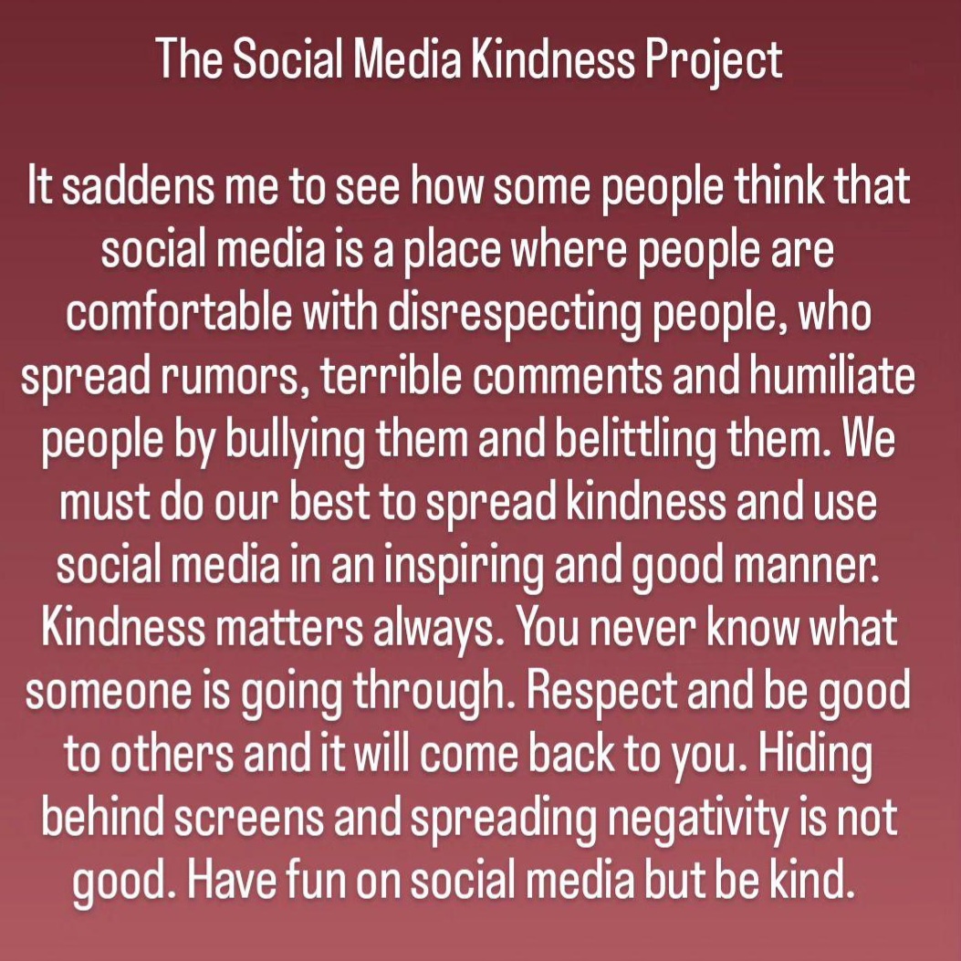 Join the Social Media Kindness Movement