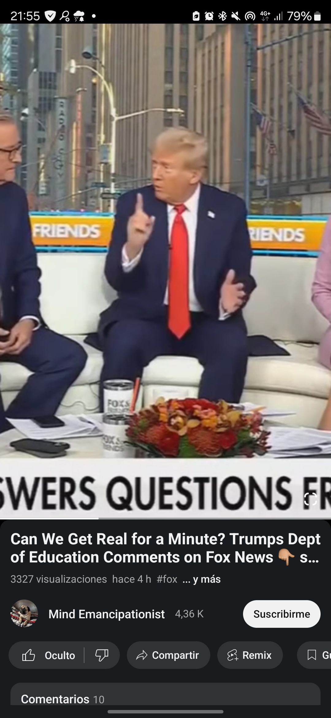 Trump Relaxing on a Towel: Just Because