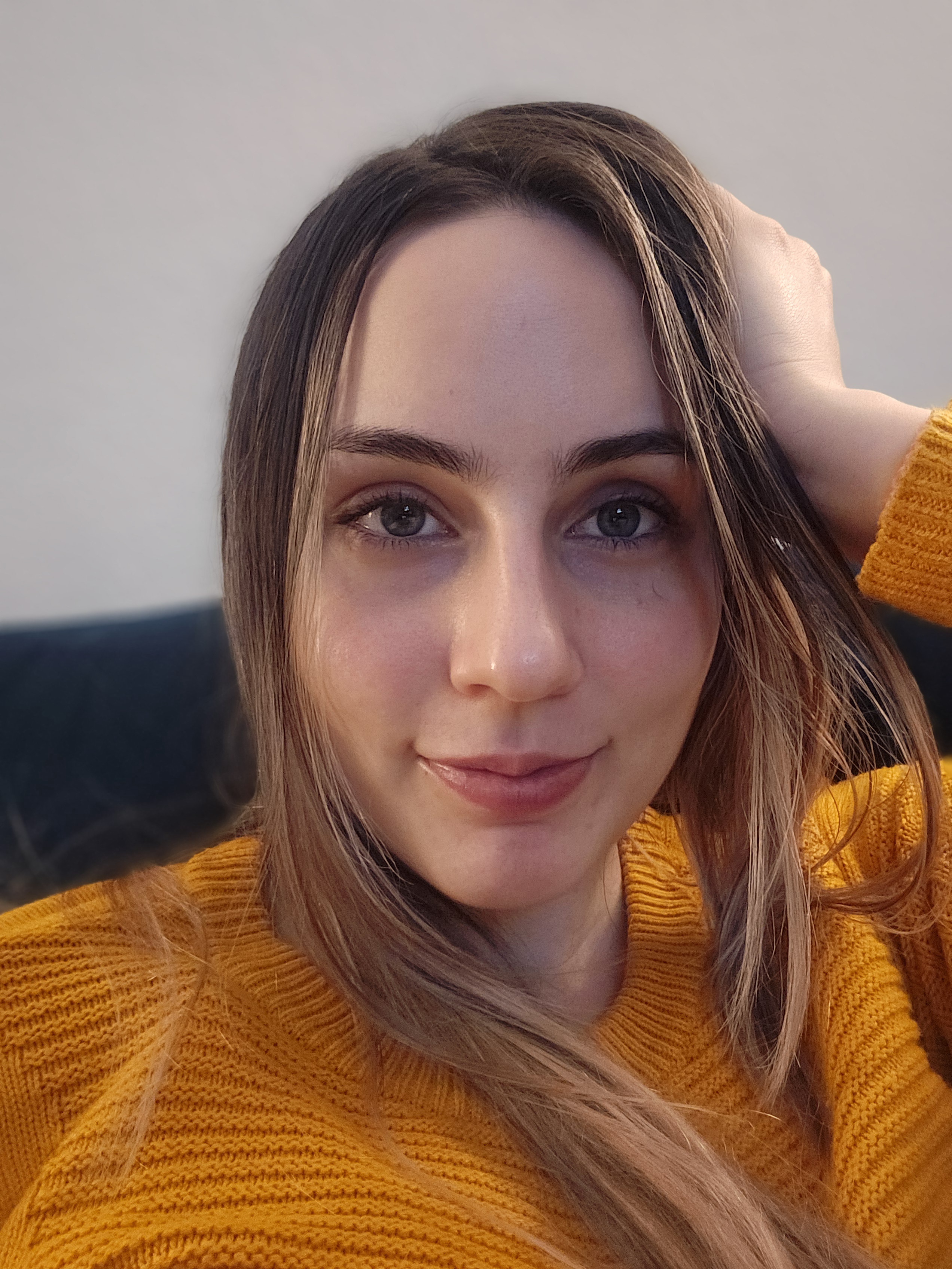Here’s My Face Alongside the Sweet Treats I Baked This Week!