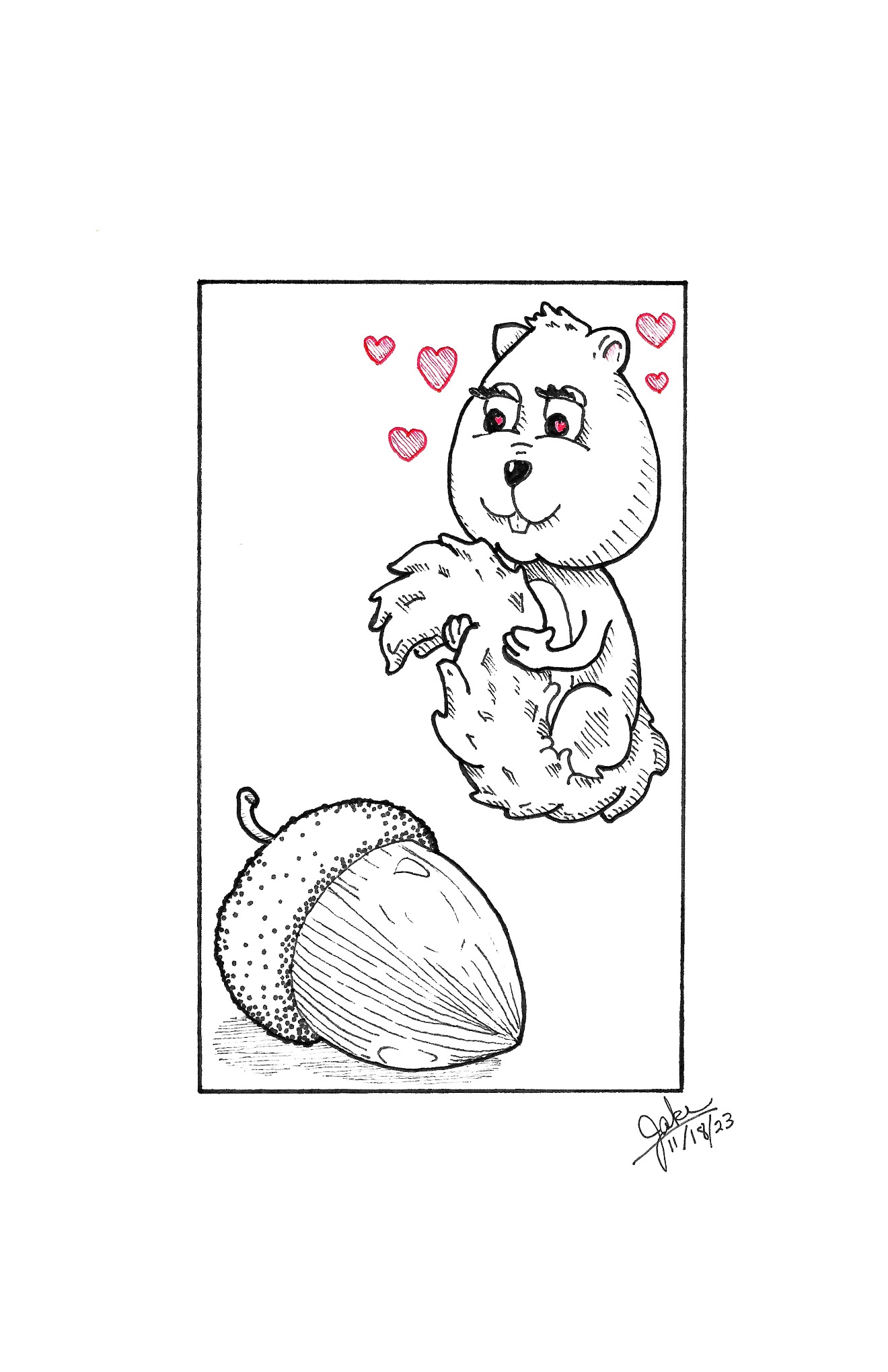 Creative Drawings from Team Acorn: Sharing My Art