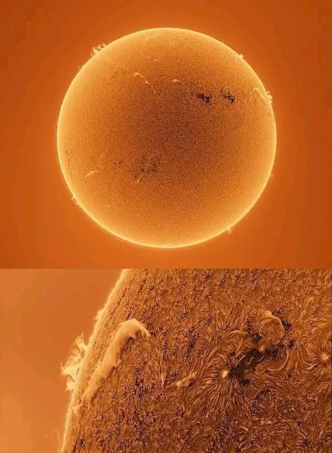 The Sun is Blazing Hot Today!