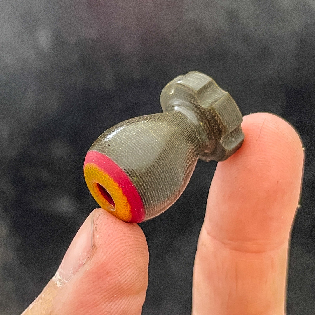 Crafted a Mini Nuke Lanyard Bead - Check It Out!
