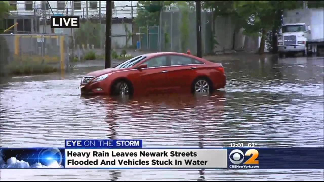 Important Reminder: Never Drive Through Standing Water - You Never Know What's Beneath!