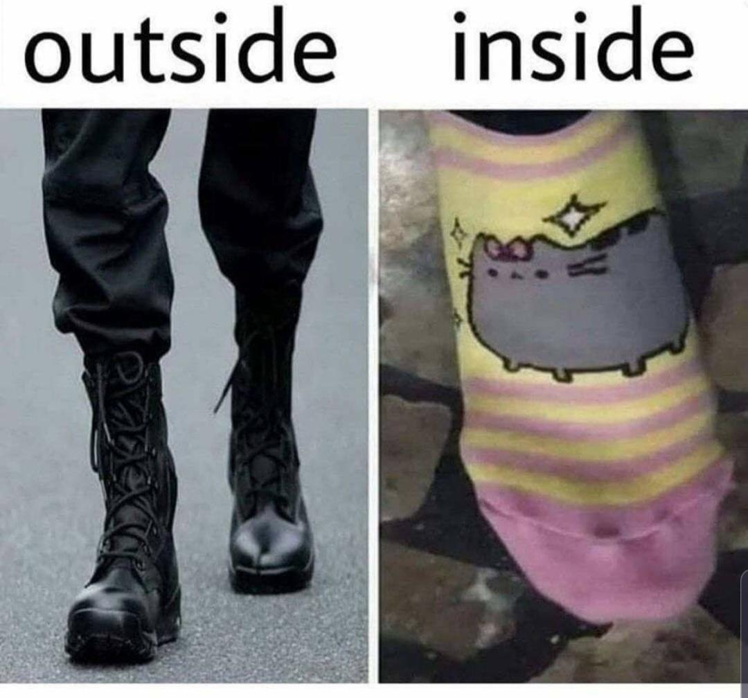It's all in reverse for me