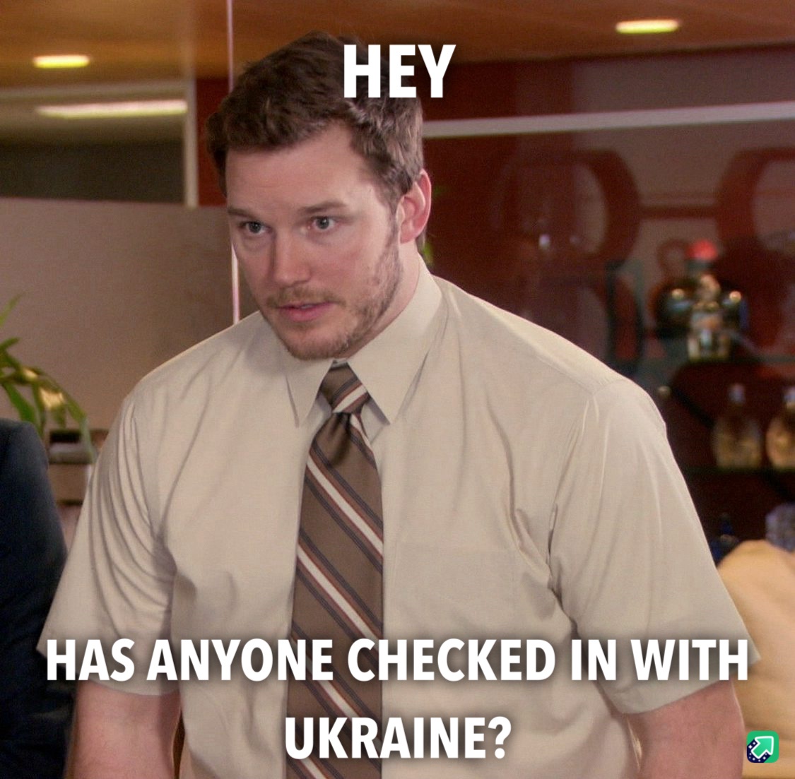We're all feeling a bit down, but...