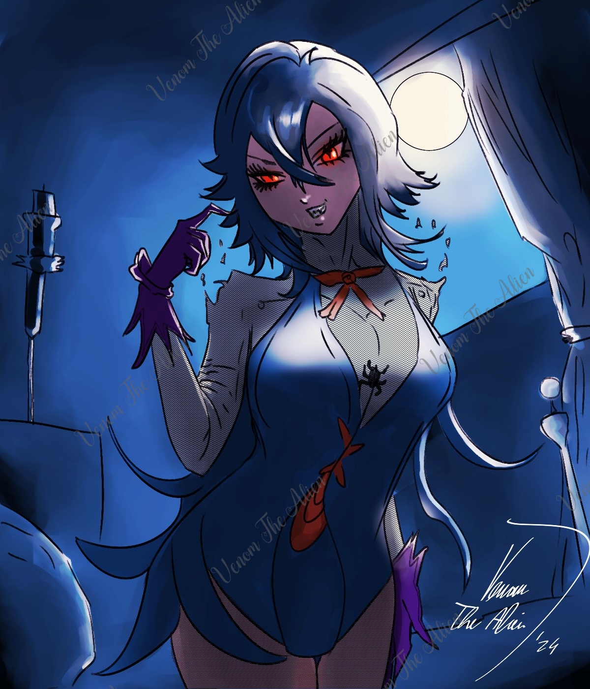 Vampire in the Night: A Creation by Me