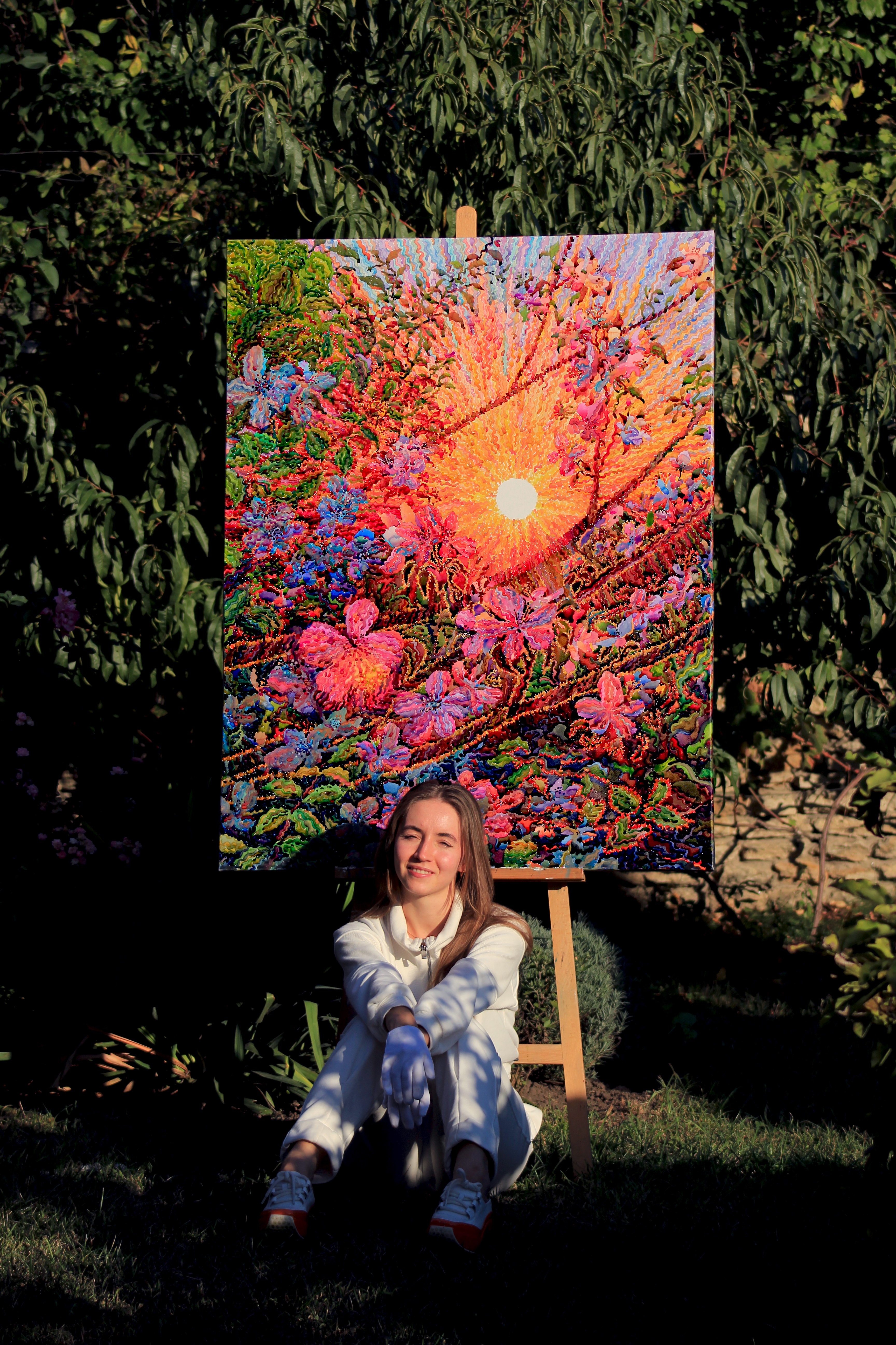 Sharing One of My Favorite Paintings: What Blossom Do You Think It Is?