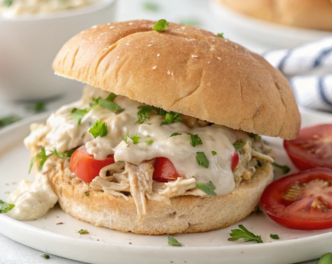 Delicious Crock Pot Ranch Chicken Sandwiches for a Cozy Meal