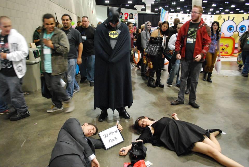 A Hilarious Scene: This Couple's Batman Encounter