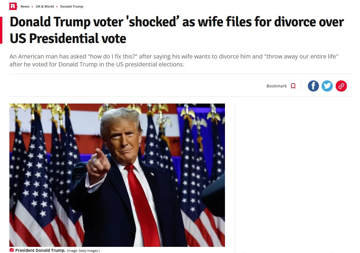He really needs to focus on the positives.