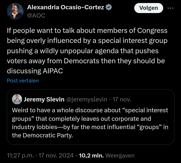 AOC Takes a Bold Stand Against AIPAC