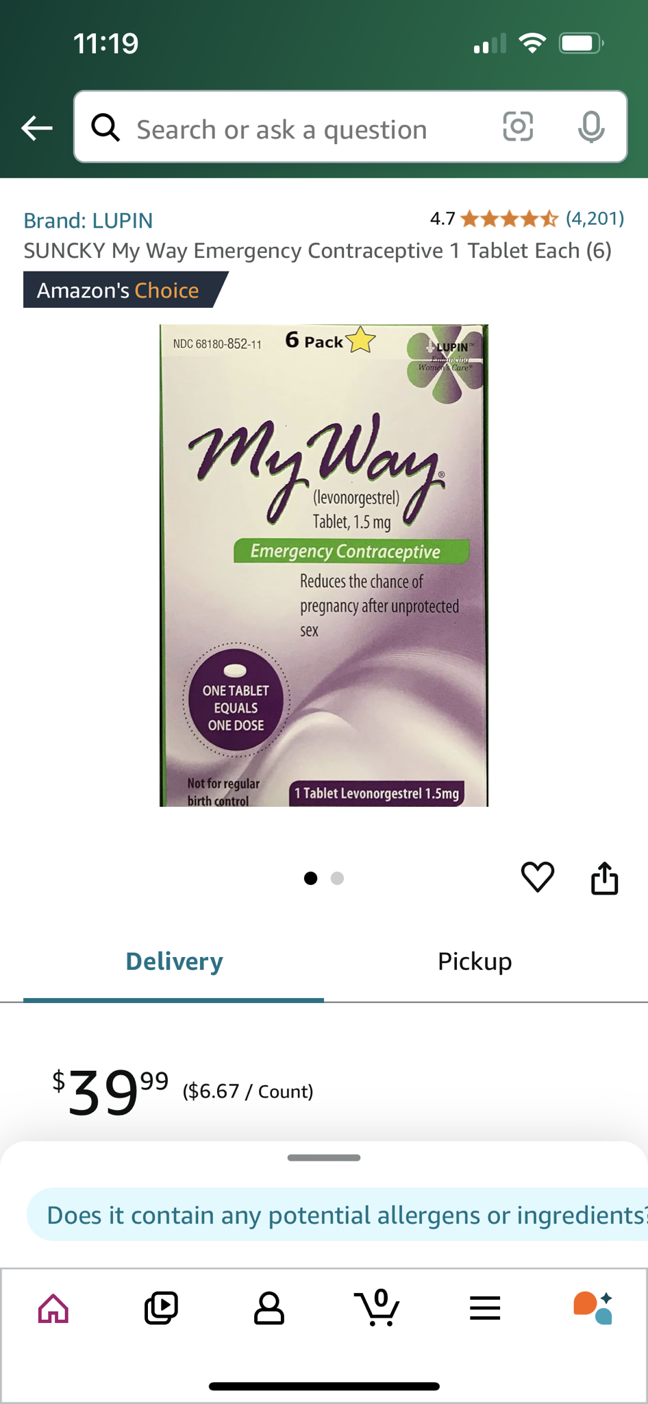 Daily Reminder: Don't Forget to Stock Up on Plan B