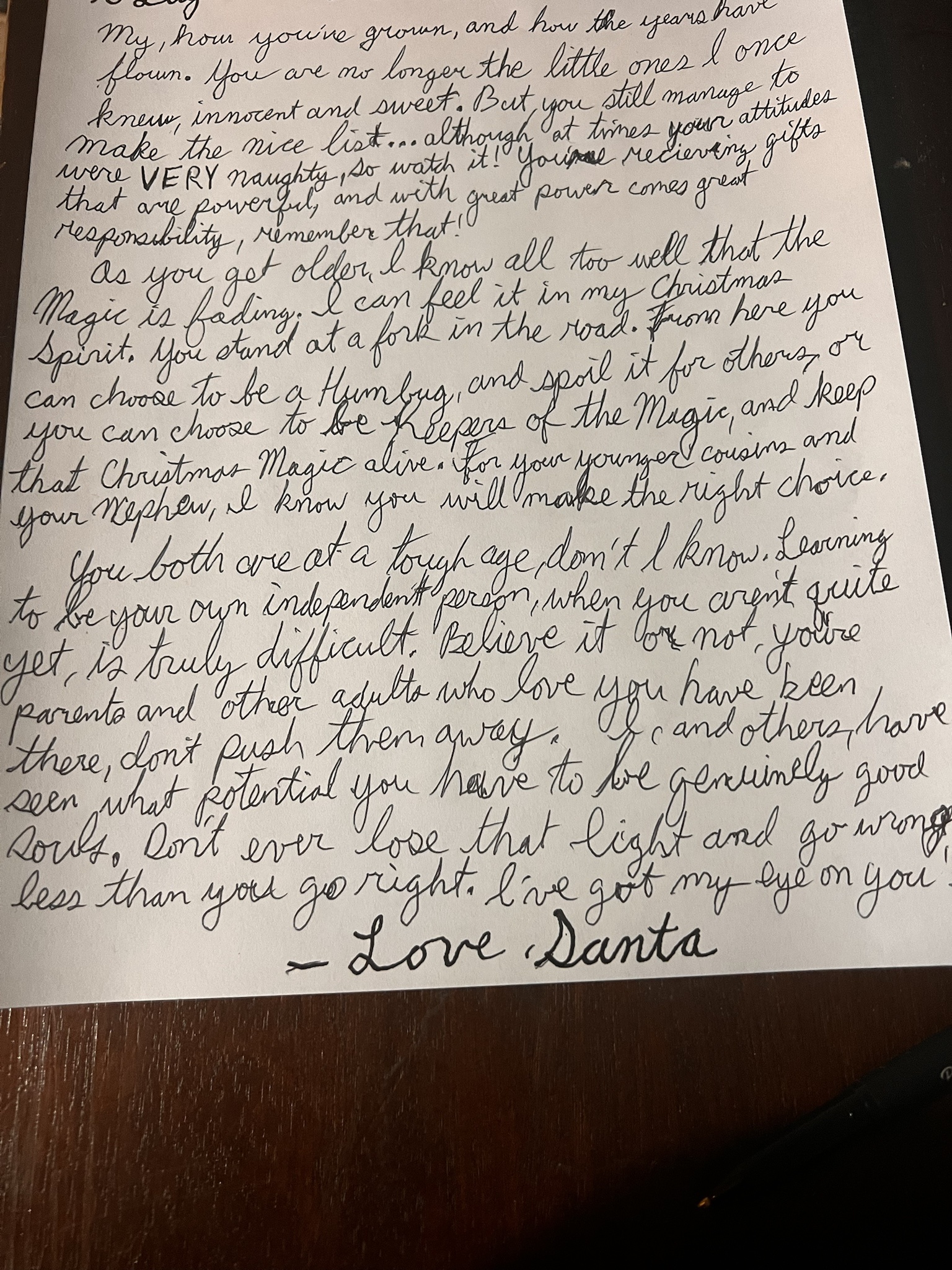 I Might Have Just Written My Final Letter to Santa