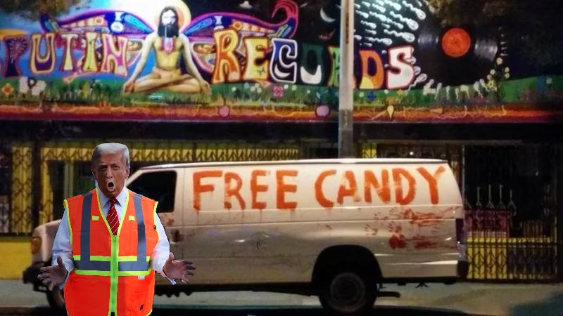 Halloween may be over, but beware of the Van Man lurking around!