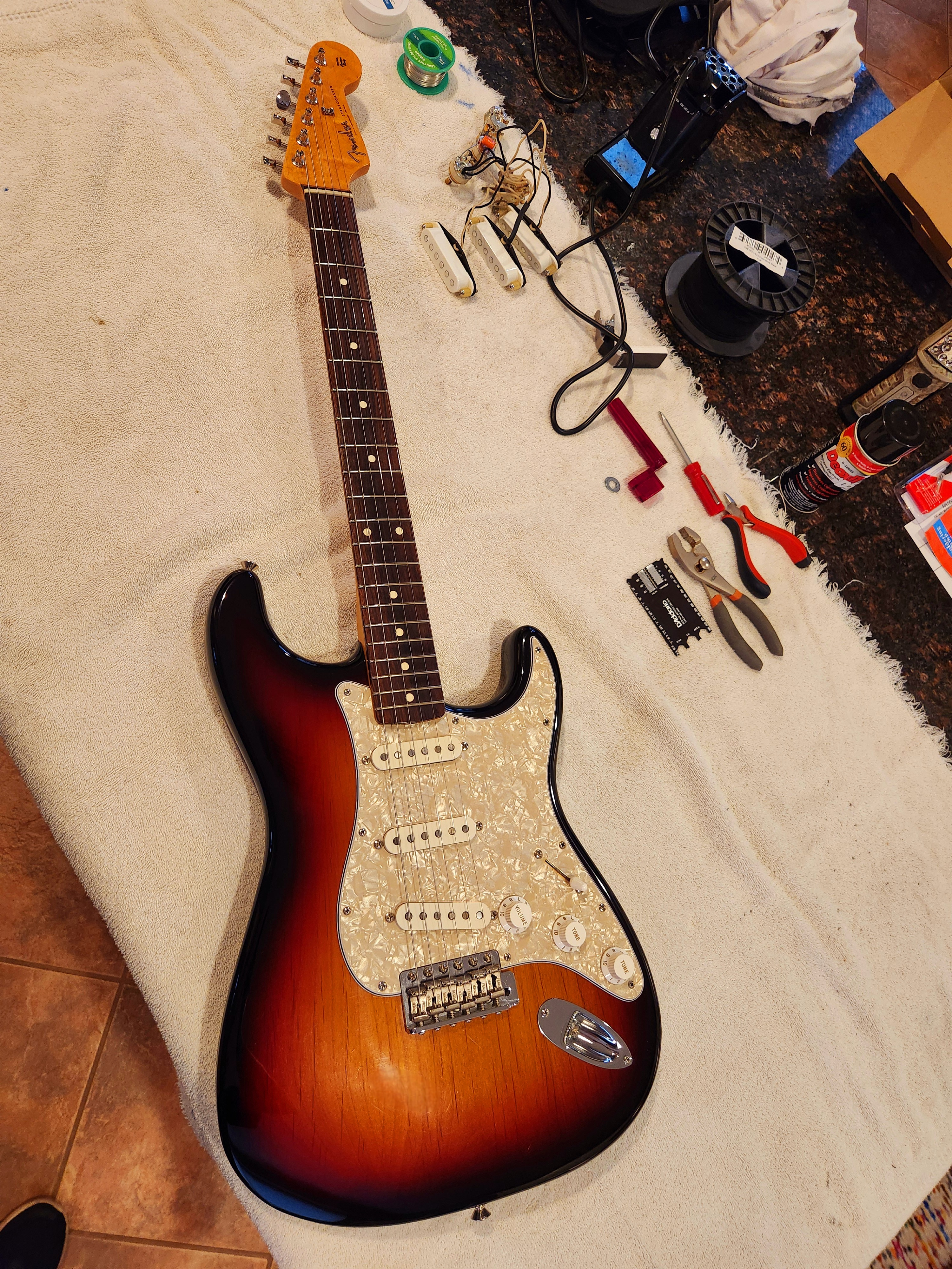 JM Strat with Van Zandt Blues Pickups: A Perfect Match!