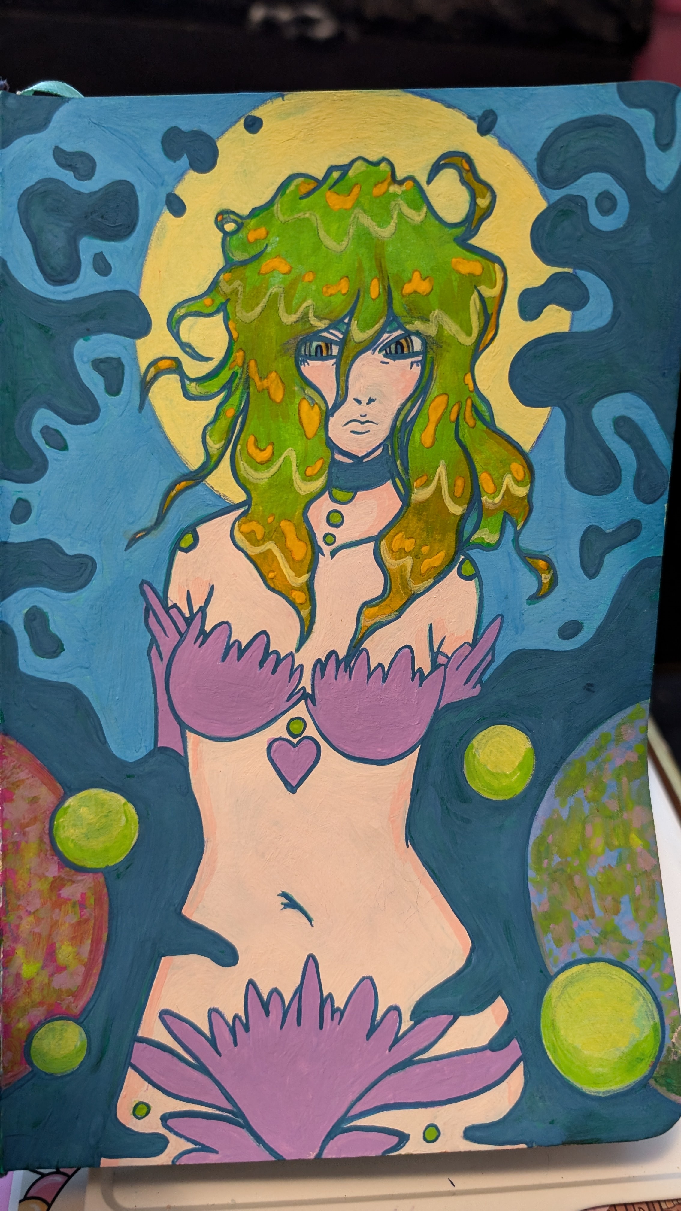 Art in Progress: Exploring Gouache Techniques