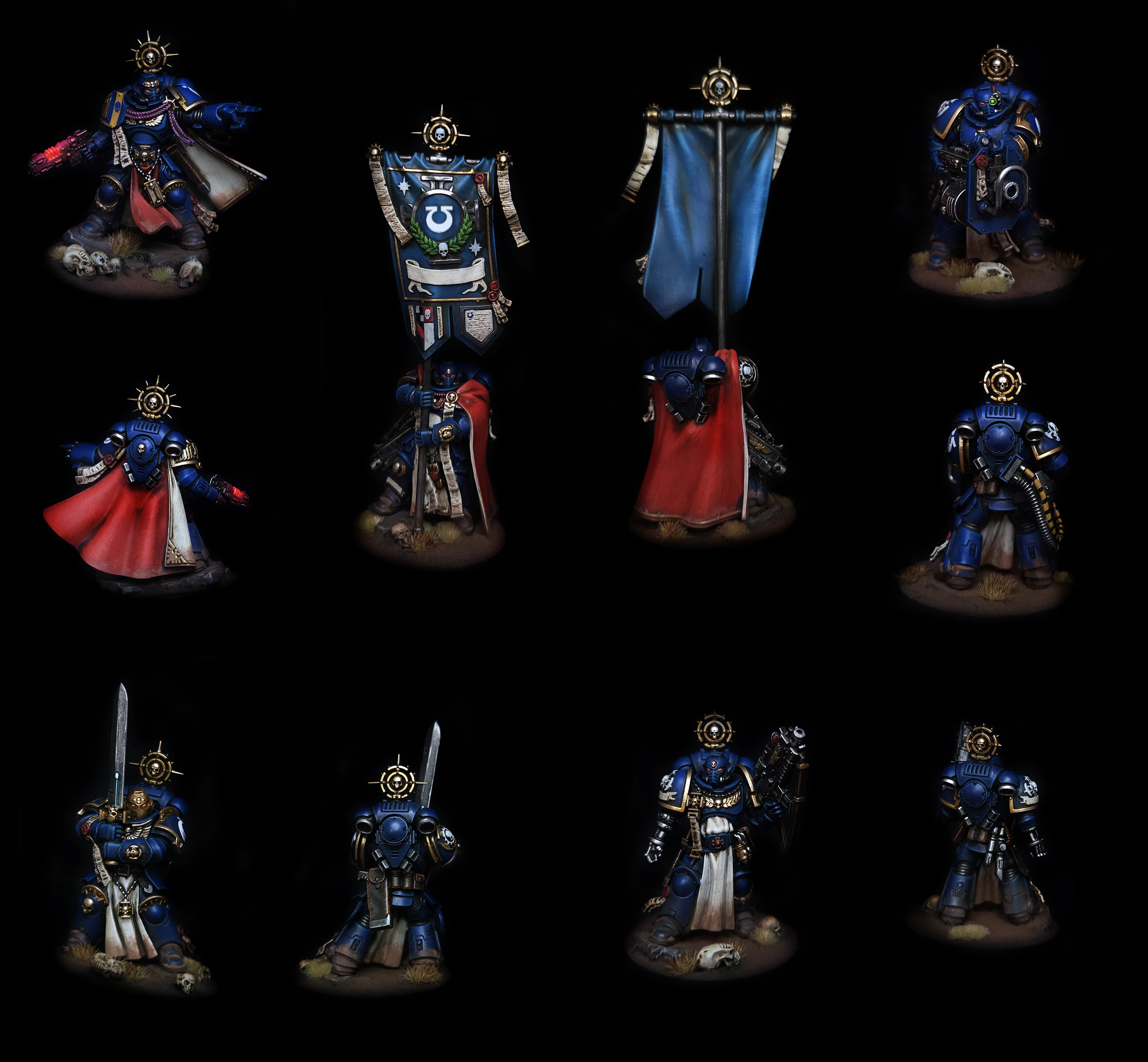 Epic Heroes of the Warhammer 40K Ultramarine Company