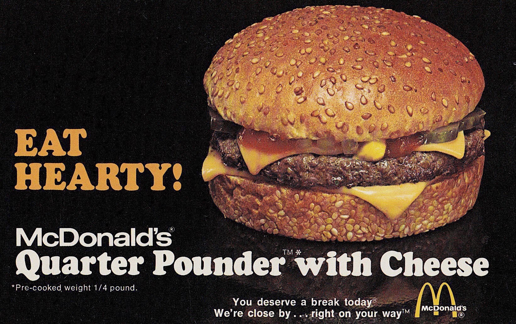 The Year McDonald's Revolutionized Fast Food with the Quarter Pounder