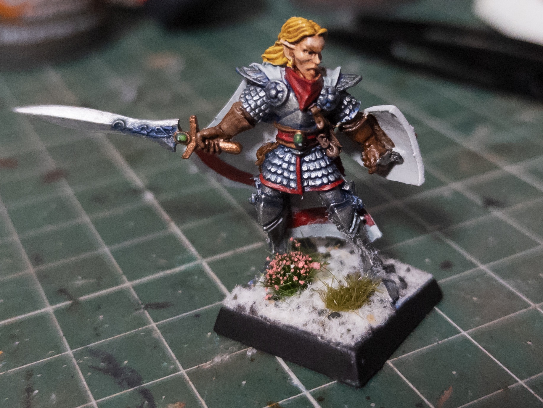 A High Elf Hero Ready for a Festive Secret Santa Surprise