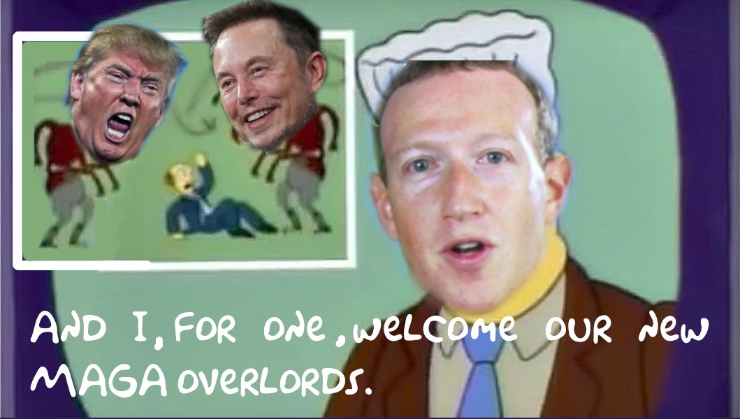 Zuckerberg's Bowing Down to Trump and Musk
