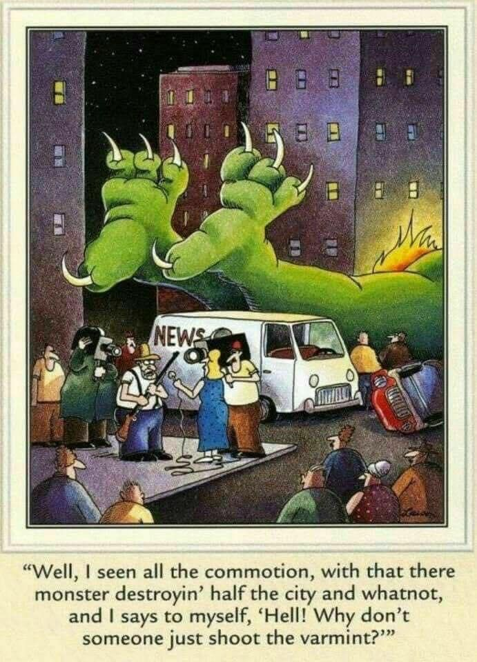 A classic from The Far Side by Gary Larson