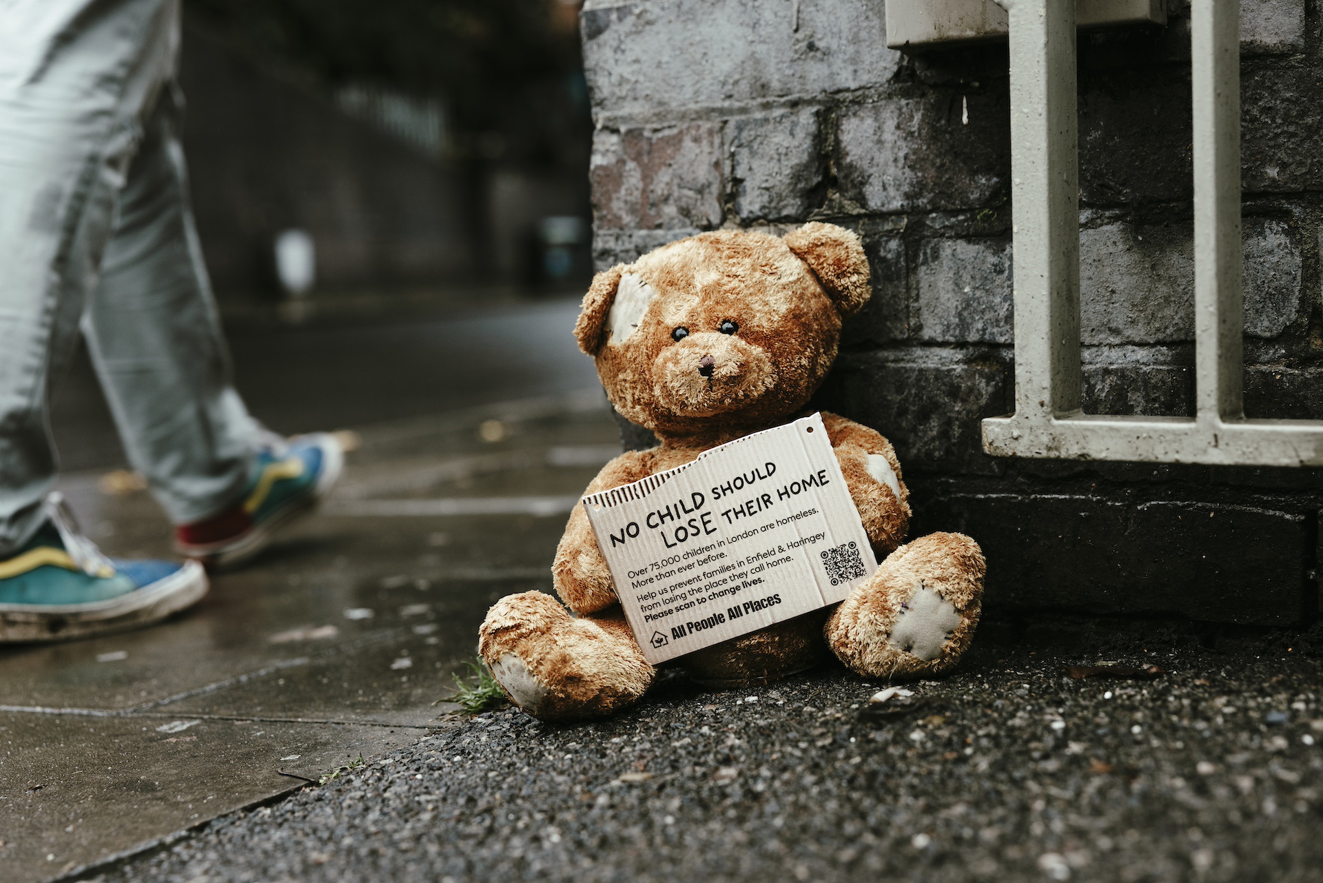 Spotted: Inspiring homeless charity campaign in Enfield and Haringey