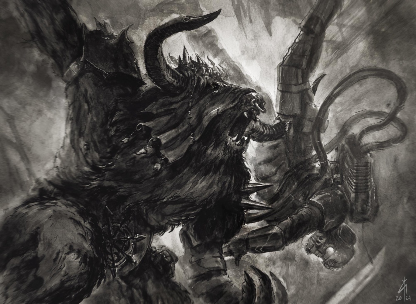 I Create Monsters for a Living! Reach Out for Your Dark Fantasy Illustrations!