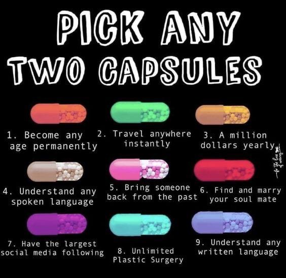 The Fun Side Effects of Silly Pills