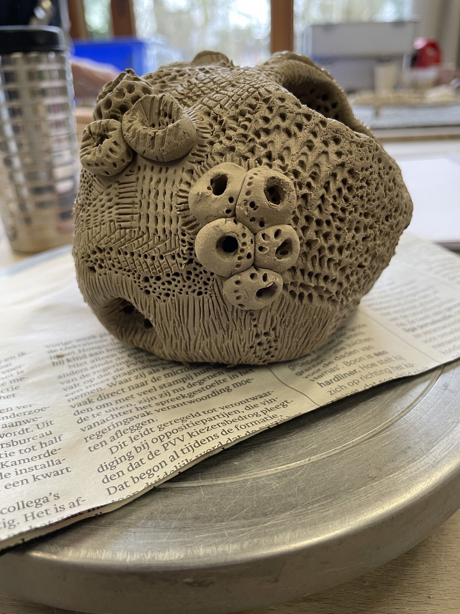 Check out my latest ceramic masterpiece!