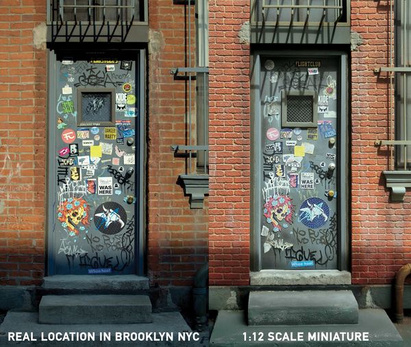 A Stunning Comparison: Real Location vs. 1:12 Scale Model