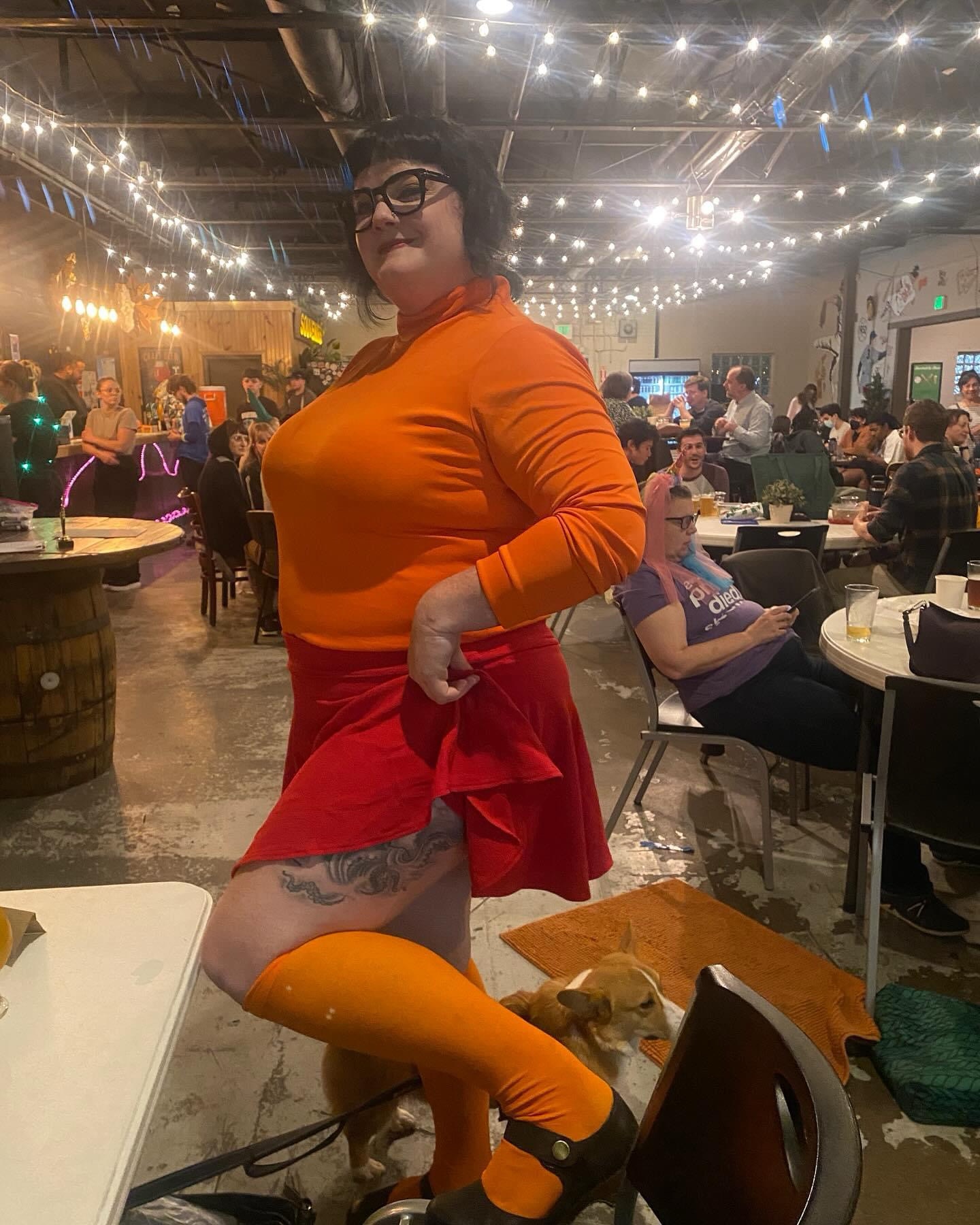 Transforming into My Winter Velma Look