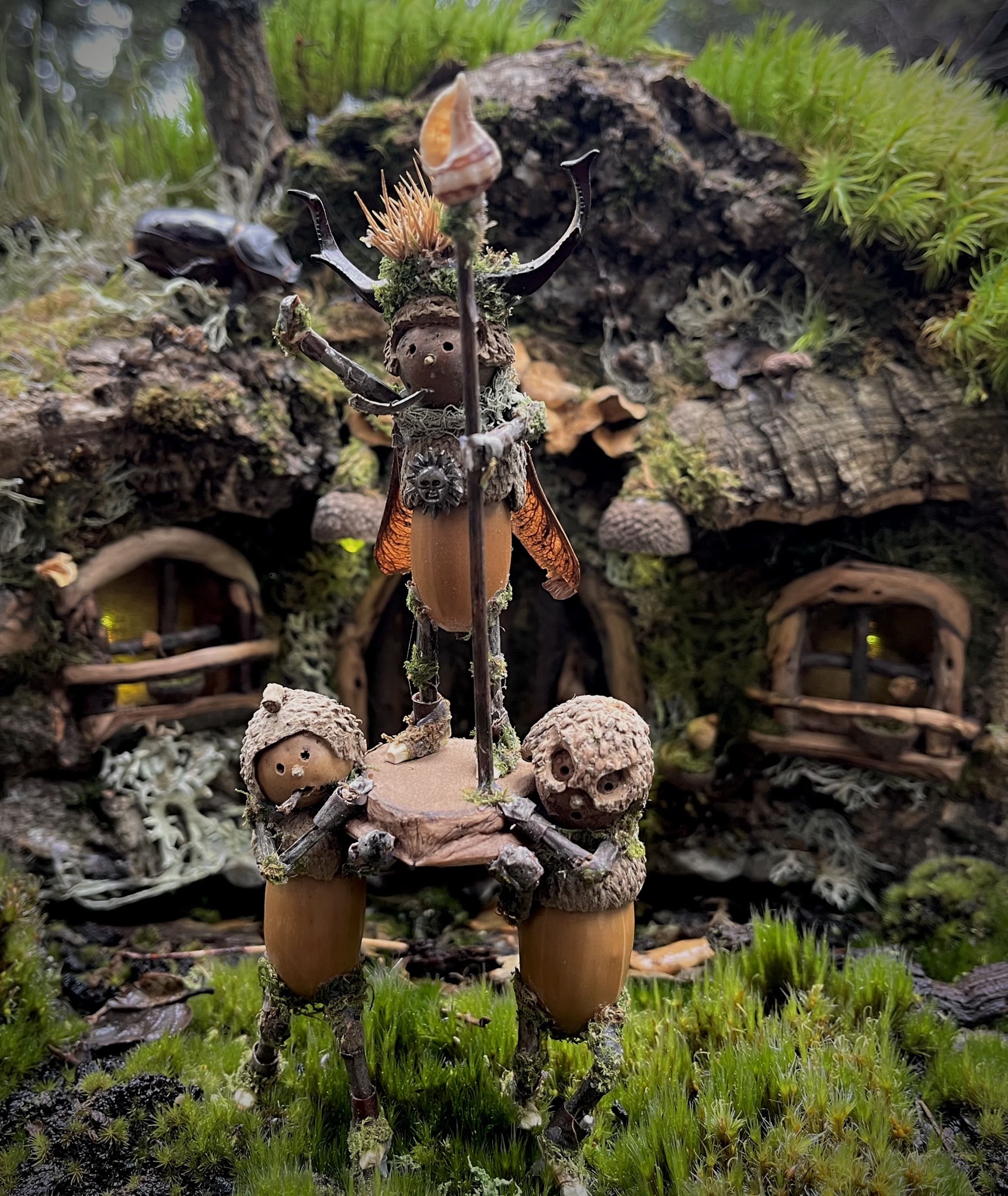 Meet the Adorable Los Bellotines: The Little Acorn People!