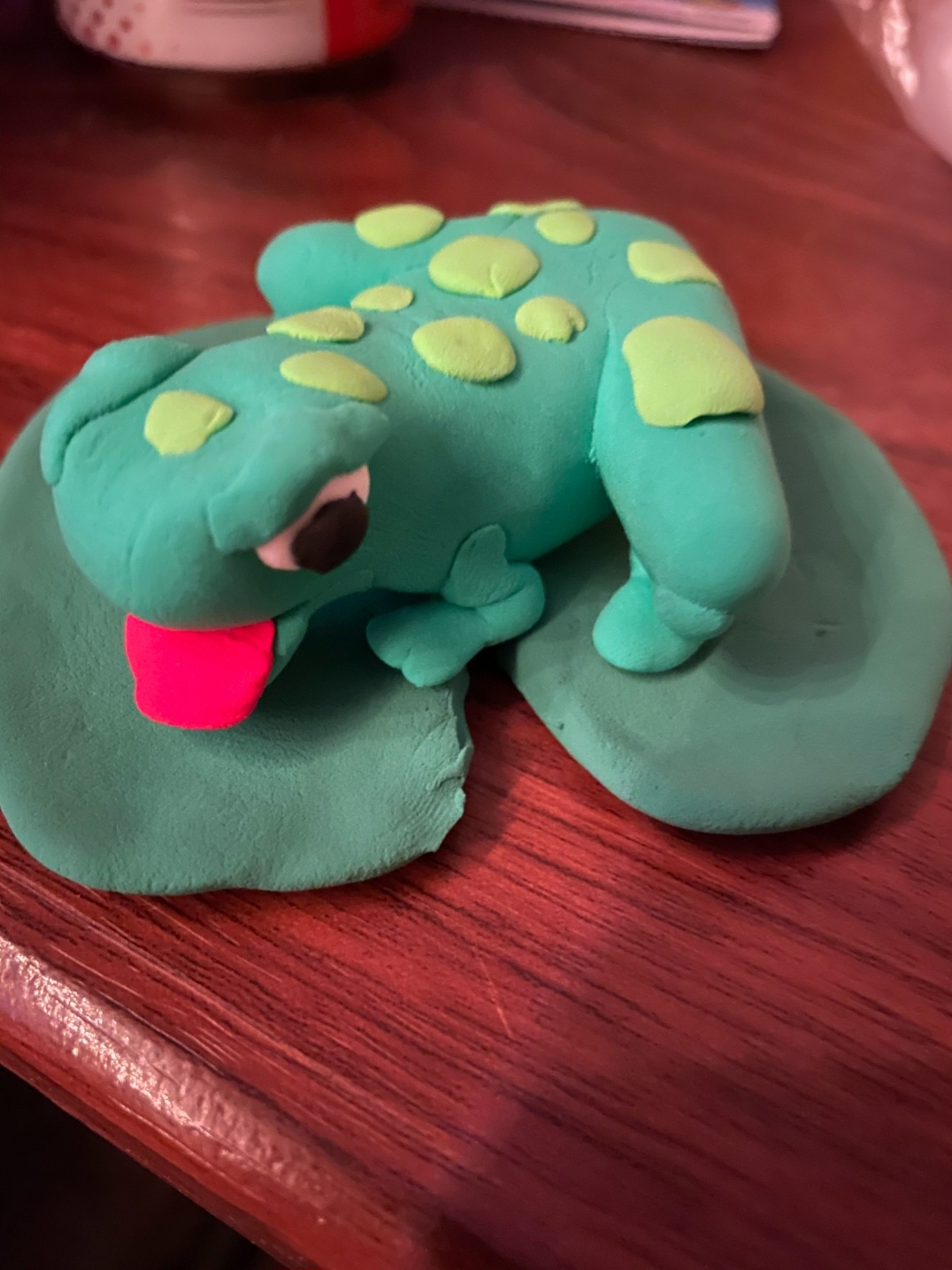 Herb the Tree Frog makes his debut—no paparazzi, please!