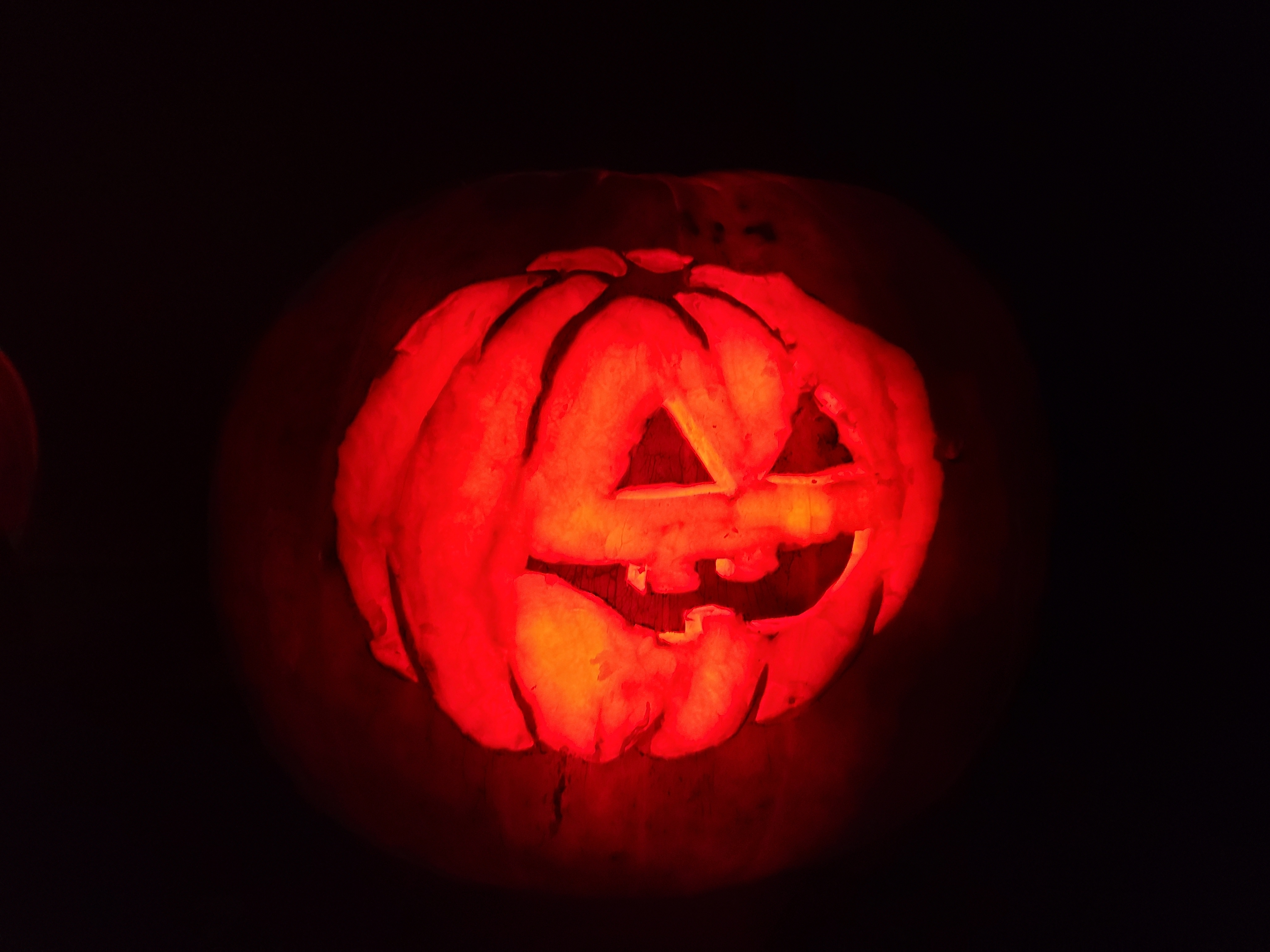 This Year, I Opted for a Simple Jack-o'-Lantern Design