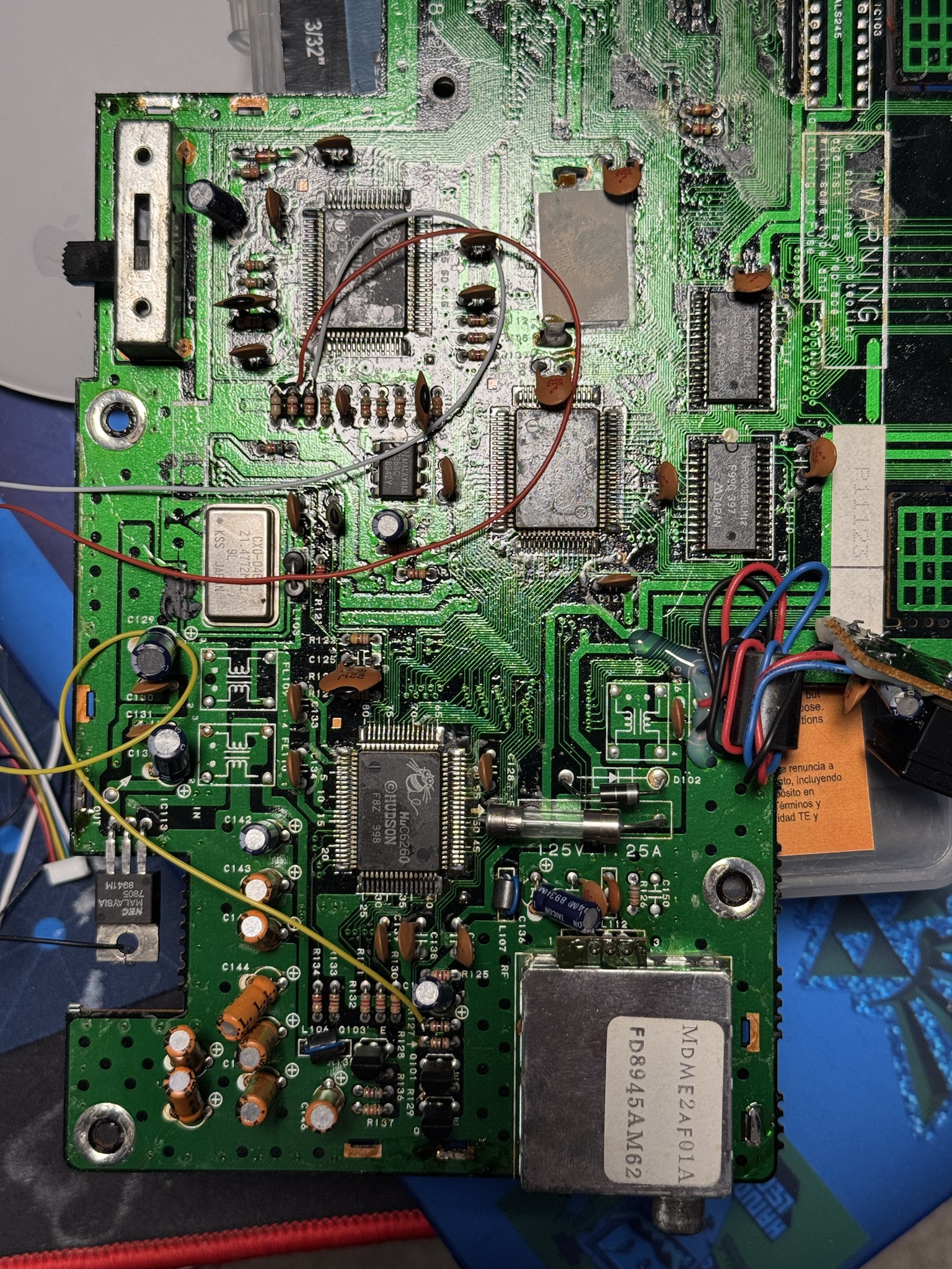 Modding the TG16: Composite and LED Upgrade